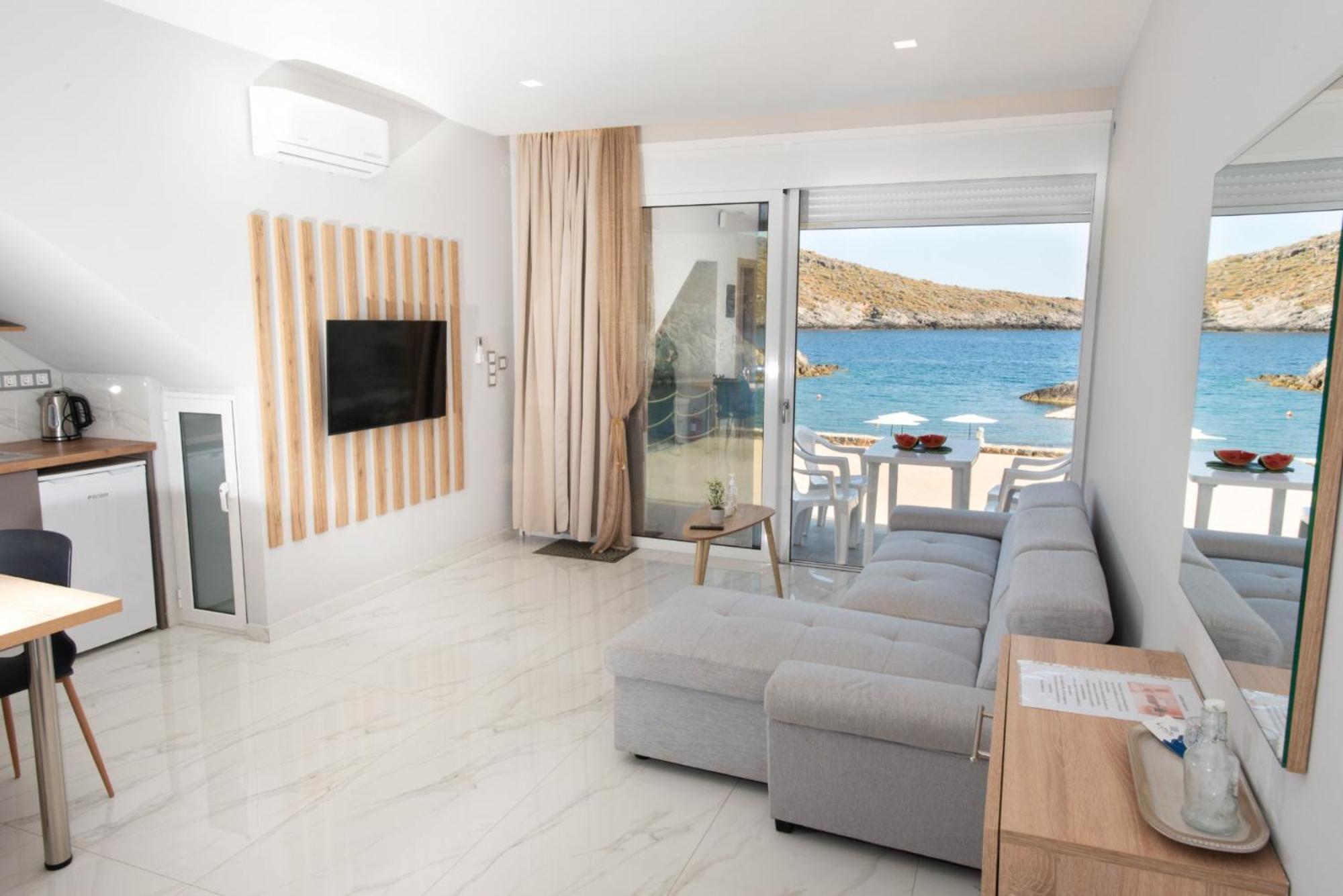 Beachfront Kyma East ~ Crete's Hidden Gem * Kali Limenes